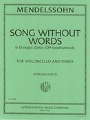 Felix Mendelssohn Bartholdy: Song Without Words (Cello)