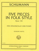 Robert Schumann: Five Pieces In Folk Style (Cello)