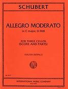 Franz Schubert: Allegro Moderato Cmaj (Cello)
