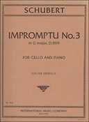 Franz Schubert: Impromptu No.3 Gmaj (Cello)