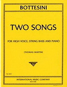 Giovanni Bottesini: Two Songs (High Voice)