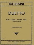 Giovanni Bottesini: Duetto (Klarinet)