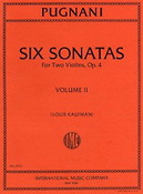 Gaetano Pugnani: Six Sonatas Volume 2 op.4