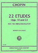 Frédéric Chopin: 22 Etudes from Op.10 and Op.22 op. 10 & op. 22