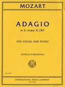Wolfgang Amadeus Mozart: Adagio E flat Major K.287