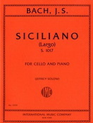 Johann Sebastian Bach: Siciliano (Largo) BWV1017