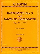 Chopin: Impromptu No.3 & Fantaisie-Impromptu op.51 & 66