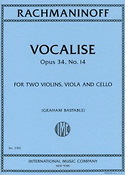 Rachmaninoff, S W: Vocalise op.34/14