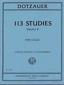 Dotzauer: 113 Cello Studies Volume 2