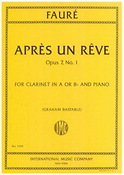 Gabriel Fauré: Apres un Reve op.7/1