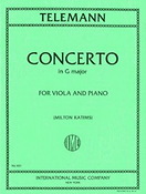 Georg Philipp Telemann: Concerto G Maj (Altviool)
