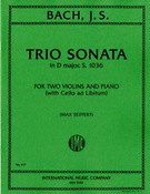 Johann Sebastian Bach: Trio D minor BWV1036