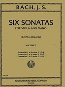 Johann Sebastian Bach: Six Sonatas for Viola and Piano Volume 1 BWV 1014-1016