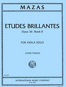 Jacques-fueréol Mazas: Etudes Brillantes Book 2 op.36