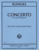 Julius Klengel: Concerto E minor op. 45