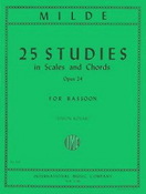 Ludwig Milde: 25 Studies in Scales and Chords, Op. 24