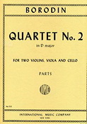Alexander Porfiryevich Borodin: Quartet No.2 D major, Parts