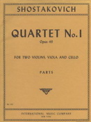 Dimitri Shostakovich: String Quartet No. 1 in C major, Op. 49