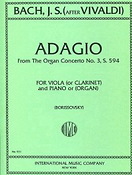 Johann Sebastian Bach: Adagio from Organ Concerto No.3 (after Vivaldi)