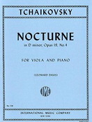 Pyotr Ilyich Tchaikovsky: Nocturne op.19/4
