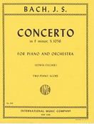 Johann Sebastian Bach: Concerto in F minor, S.1056 for Piano and Orchestra