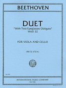 Beethoven: Duet (Altviool)