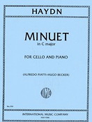 Franz Joseph Haydn: Minuet From Sonata Cmaj (Cello)