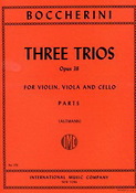Luigi Boccherini: Three Trios Op38 (Viool)