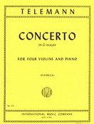 Georg Philipp Telemann: Concerto Gmaj (Viool)