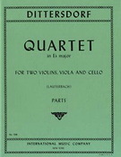 Carl Ditters von Dittersdorf: String Quartet Ebmaj
