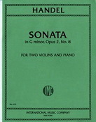 Georg Friedrich Händel: Sonata G minor op.2/8