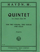 Johann Michael Haydn: String Quintet Cmaj Op88 (Viool)