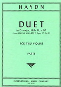 Franz Joseph Haydn: Duet D major Hob.III/30