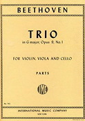 Ludwig van Beethoven: Trio Gmaj Op9/1 (Viool, Altviool, Cello)