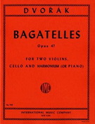 Antonín Dvořák: Bagatelles Op47 (Cello)