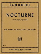 Franz Schubert: Nocturne Ebmaj Op148 Vln Vc Pf