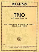 Brahms: Trio A Min Op.114 (Clarinet, Cello, Piano)