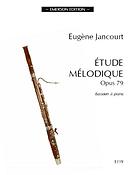 Eugène Jancourt: Etude Melodique