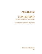 Concertino For Alto Saxophone