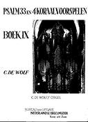 Psalm 33 & 4 Koraalvoorspelen