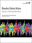 Kendor Debut Solos: Eb Alto Sax (Pianobegeleiding)