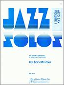 Bob Mintzer: Jazz Solos For Alto Sax Volume 1