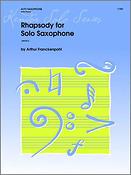 Rhapsody For Solo Saxophone