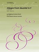 Mozart: Allegro From Quartet In F (K. 168, Mvt. 4)