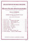 Henri Lammers: Oeuvres vocales et instrumentales (SATB)