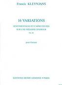 Variations sentimentales et capricieuses Op.66