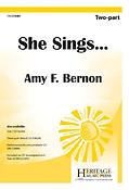 Amy F. Bernon: She Sings (SA)