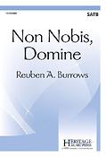 Reuben A. Burrows: Non Nobis, Domine (SATB)
