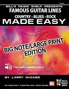 Famous Guitar Lines Made Easy - Big Note