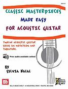 Classic Masterpieces Made Easy For Acoustic Guitar